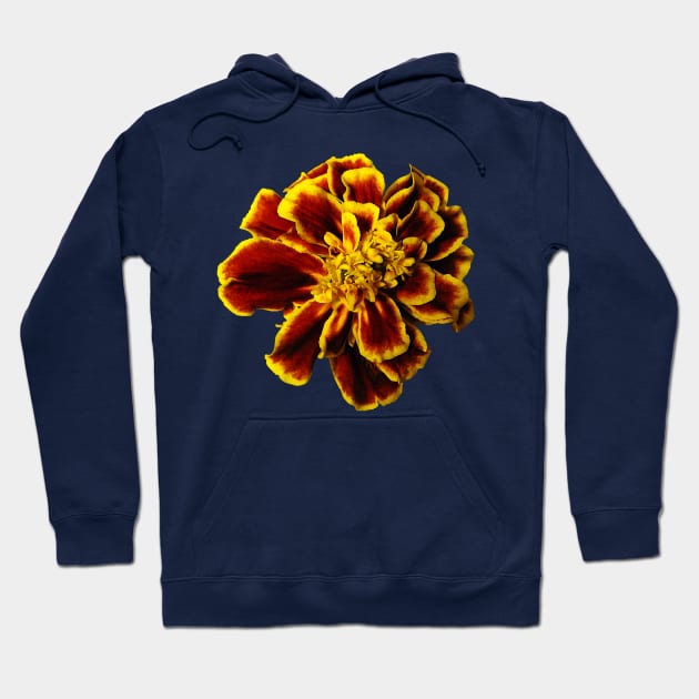 Single French Marigold Hoodie by SusanSavad